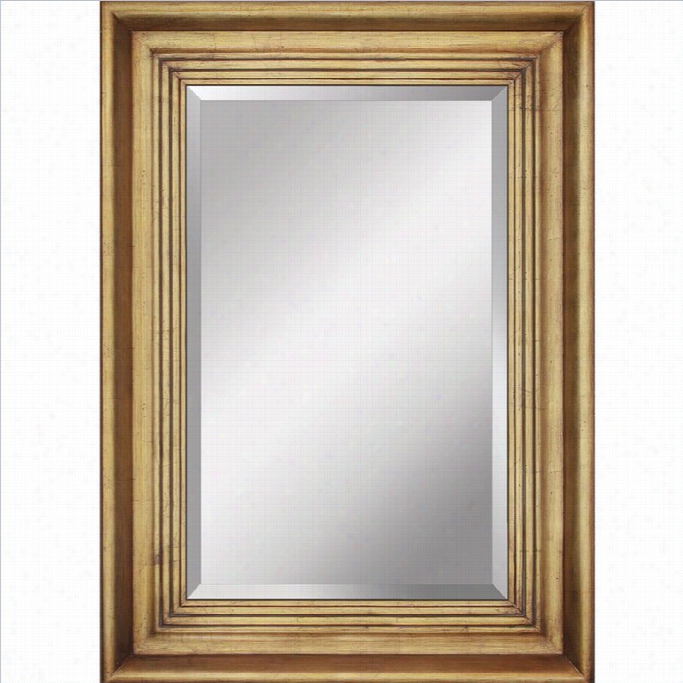 Yosemite  Antique Golden Framed Mirror