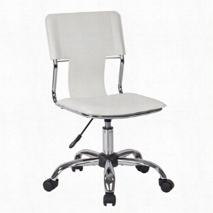 Avenue Six Carin Office Chair In Pure Vinyl