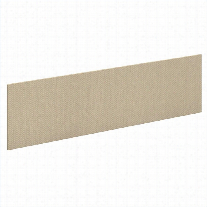 Bush Bbf Series C Elite 60w Tackboard In Lyric Sundew Fabric