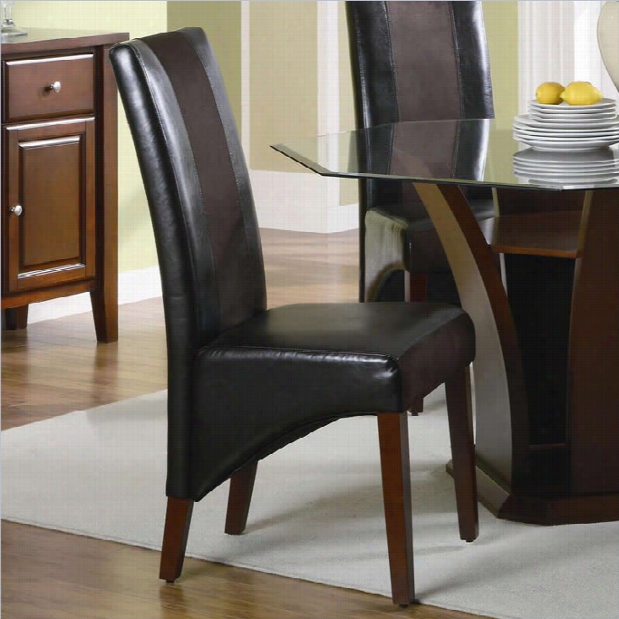 Coaster Rodeo Upholstered Vinyl Dining Chair