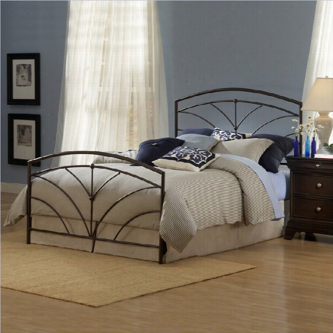 Hillsdale Thompson Mtalp Anel Bed In Bronze-twin