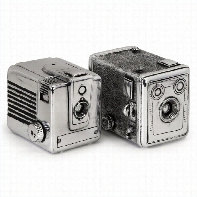 Imaxc Orporation Vintage Camera Boxes (set Of 2)