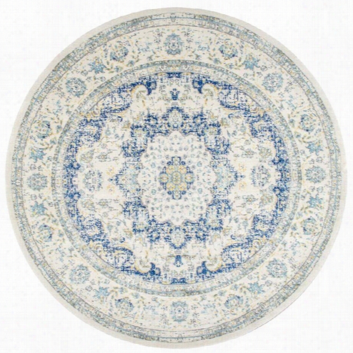 Nuoom 7'10 X 7'10 Verona Round Rug In Lue