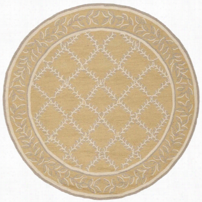 Safavieh Chelsea Ellow Transitional Rug - Round 4'