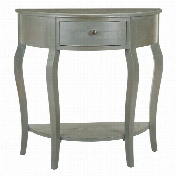 Safavieh Danielke Elm Forest Washed Console In White Washed