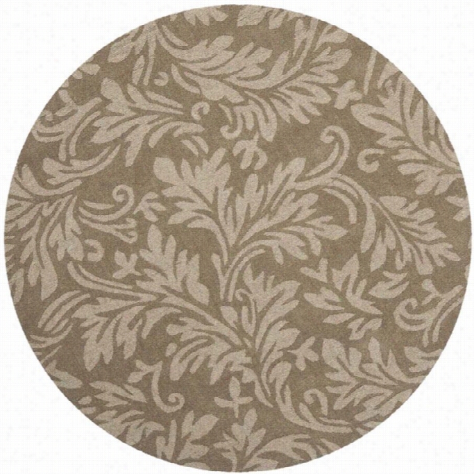 Safavieh Impressions Brown Contemporary  Rug - Round 5'