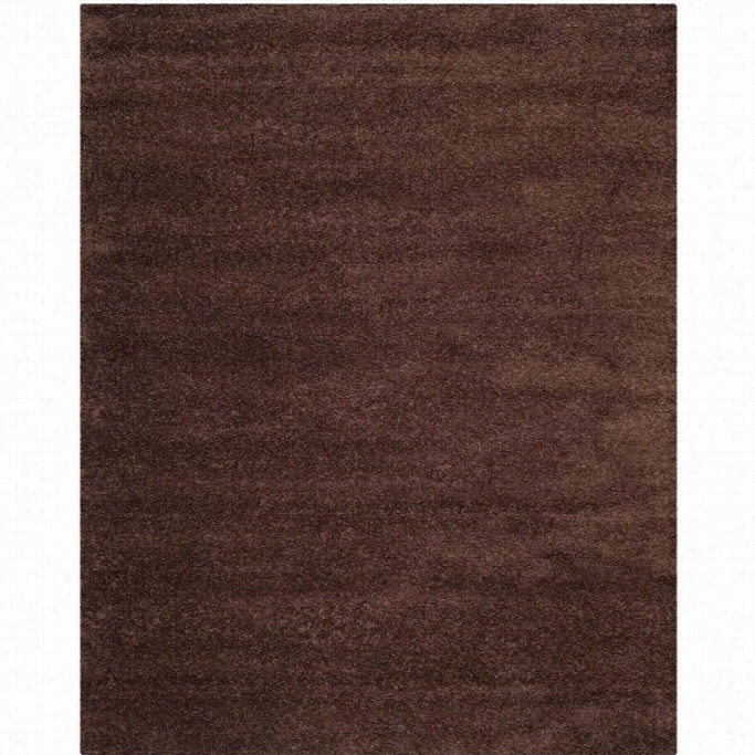 Safavieh Milan Shag Brown Hag Rug - 8' X 10'