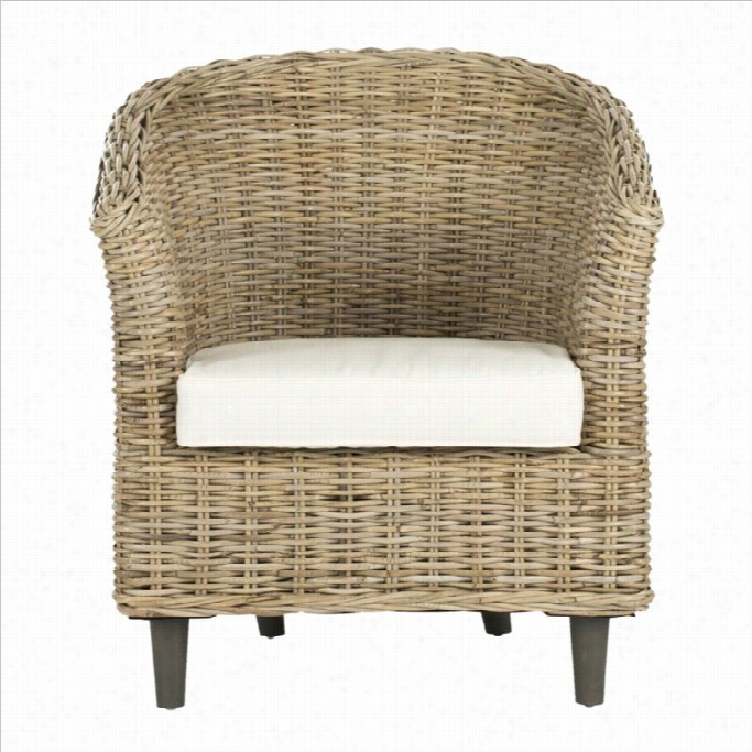 Safavieh Omni Twig Barrel Chair In Natural Unnfinished