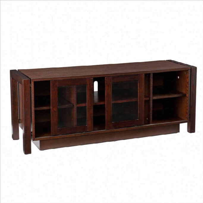 Southern Enterprises Kenton Tv Stand/media Cobsole In Espresso