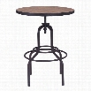 Zuo Twin Peaks Bar Table in Distressed Natural