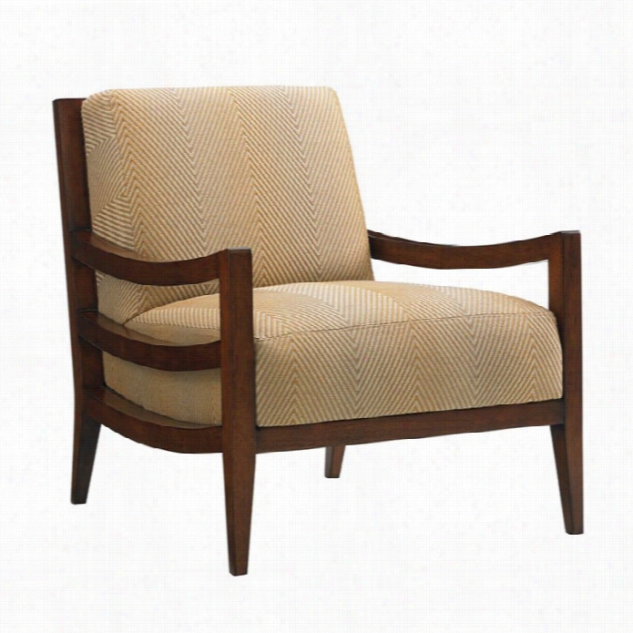 Tomm Bahama Island Fu Sion Singapore Fabric Chair In Beige