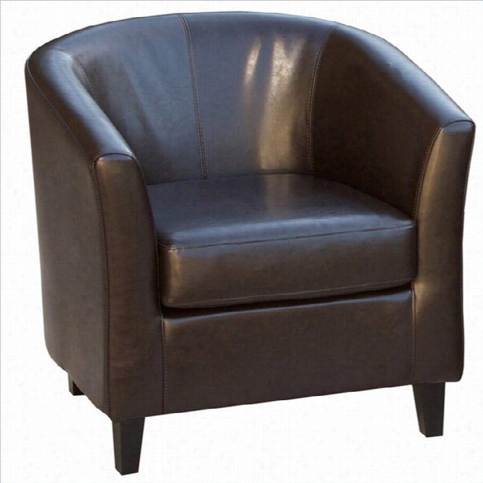 Trent Home Histoire Club Chair In Rbown