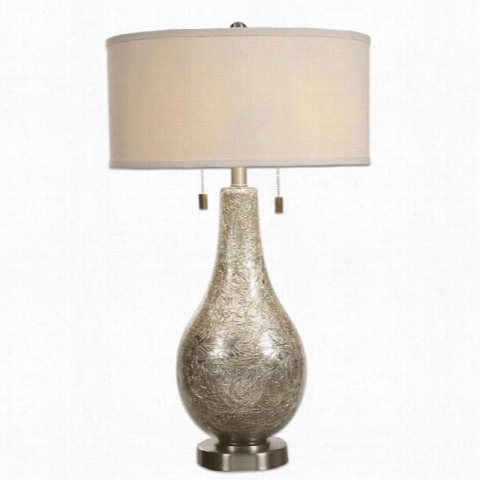 Uttermost Saracena Mercury Glass Lamp