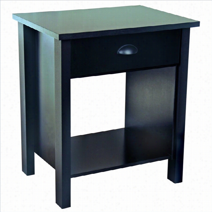 Venthre Horizon Nouvelle Night Stand In Black