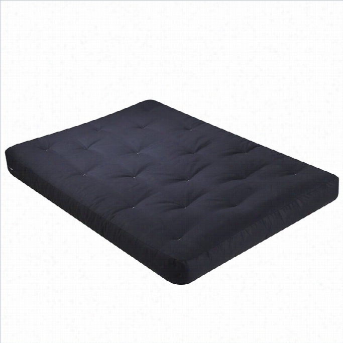 Wolf Serta Redbud Futon Mattress In Black-quen Size