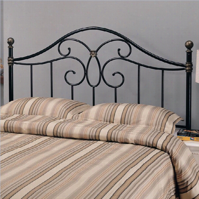 Coaster Ful1 And Queen Metal Headboard In Bronze And Black