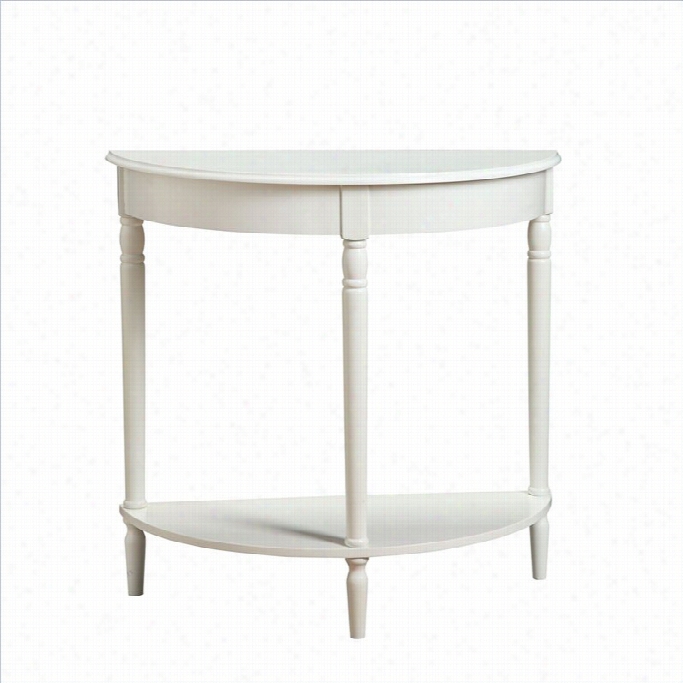 Convenience Concepts French Country Entrywaay Table - White