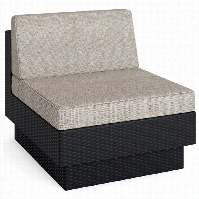 Corl1ving Park Terrace Armless Sseat In Textured Black