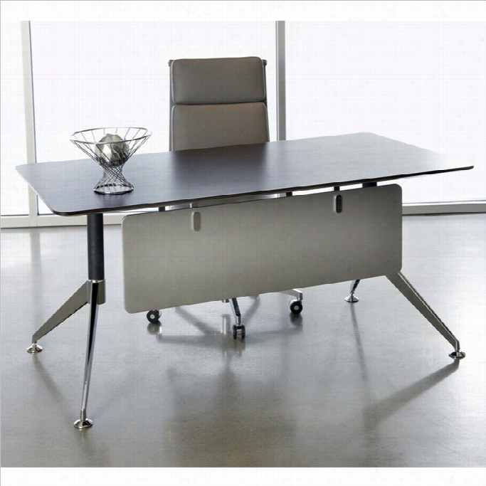 Jesper Office 300 Collection 63 Adjustable Computer Desk In Espresso