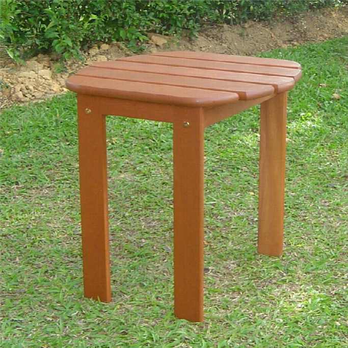 Linon Adirondack Table In Teak