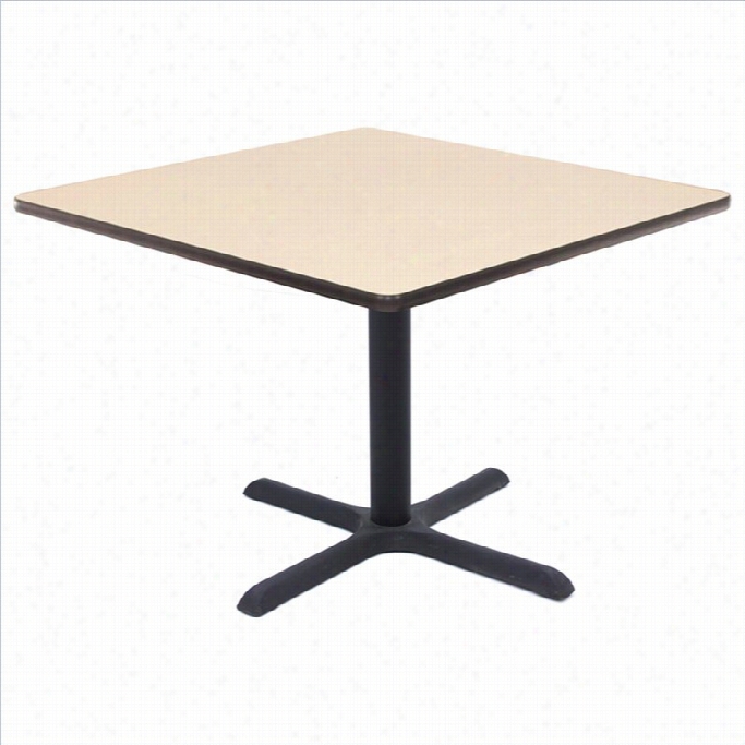 Regency Square Unchroom Table In Beiige-42 Incch