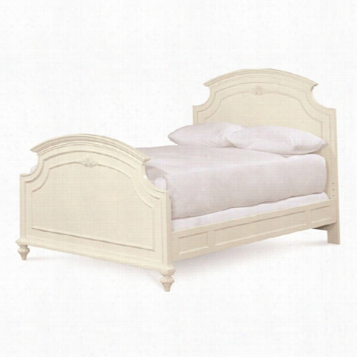 Smartstuff Gabriella Wood Full Panel Bed In Lace