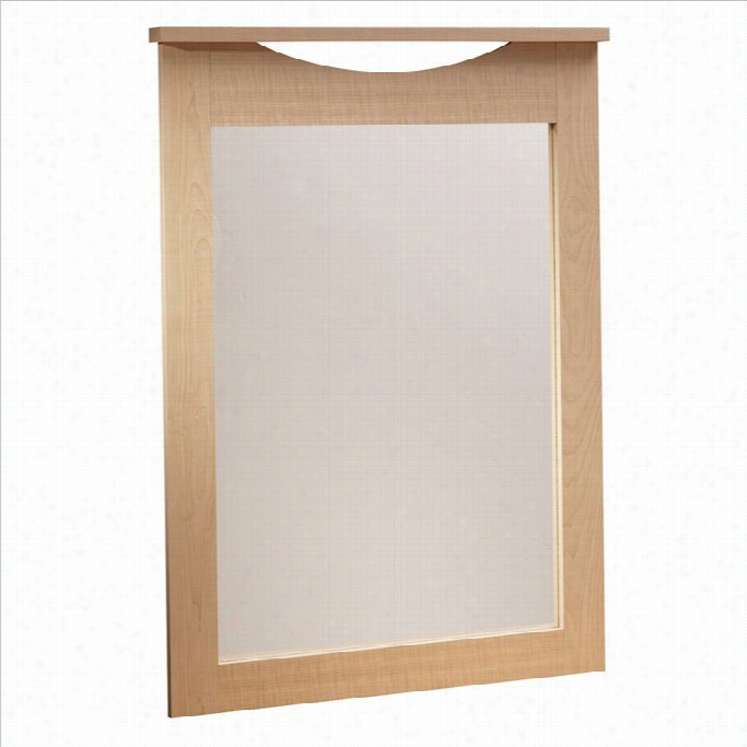 Sou Th Shore Copley Vertical Mirror In Natural Maple