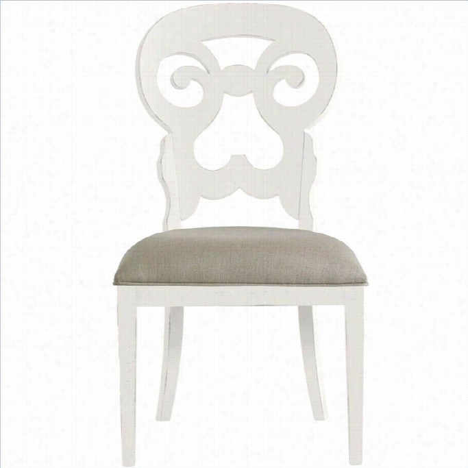 Stanley Furniture Coastal Living Retreat Wayfarer Diningchair In Saltbox White