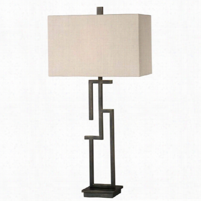 Uttermost Demer Forged Metal Lamp