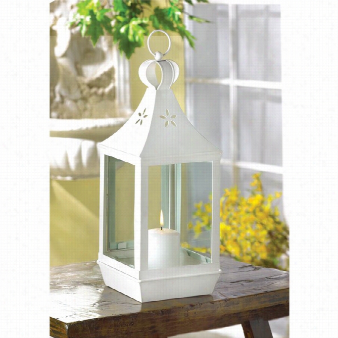 Zingz And  Thingz Large Cutwork Garr Deen Lantern