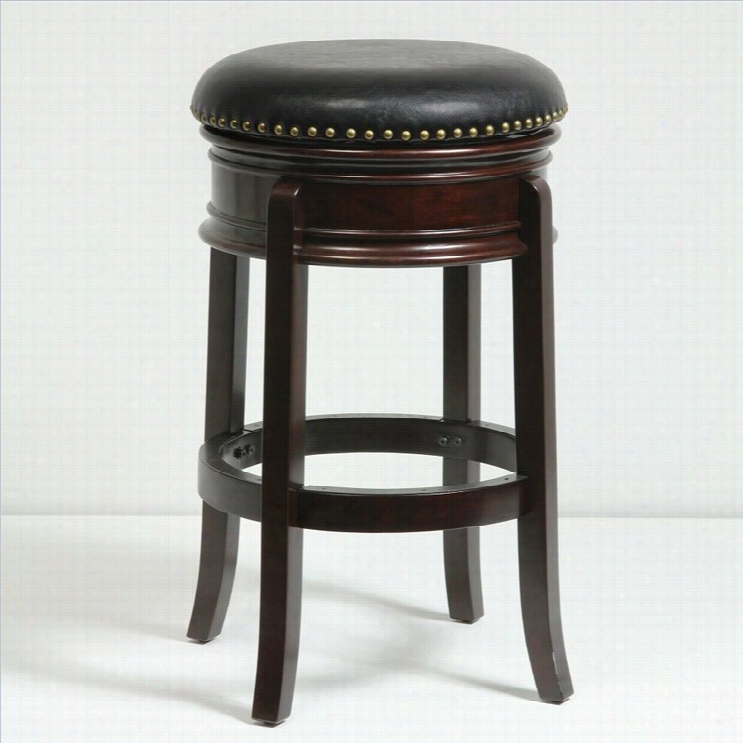 Boraam 29 Hmmilton Swivel Obstacle Stool In Capppuccino