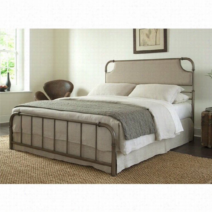 Fawhion Bed Sna P Dahlia Full Metal Bed In Aged Iron