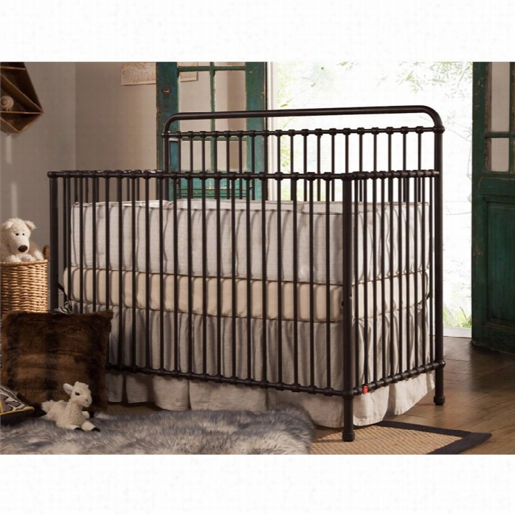 Franklin & Ben Winston 4-in-1convertible Crib In Vintage Iron