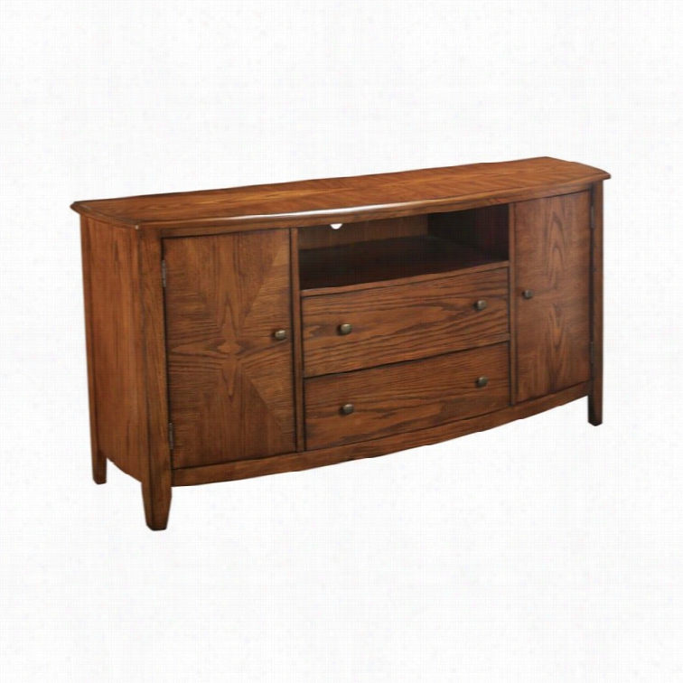 Hamary Primo Entertainment Console In Brown