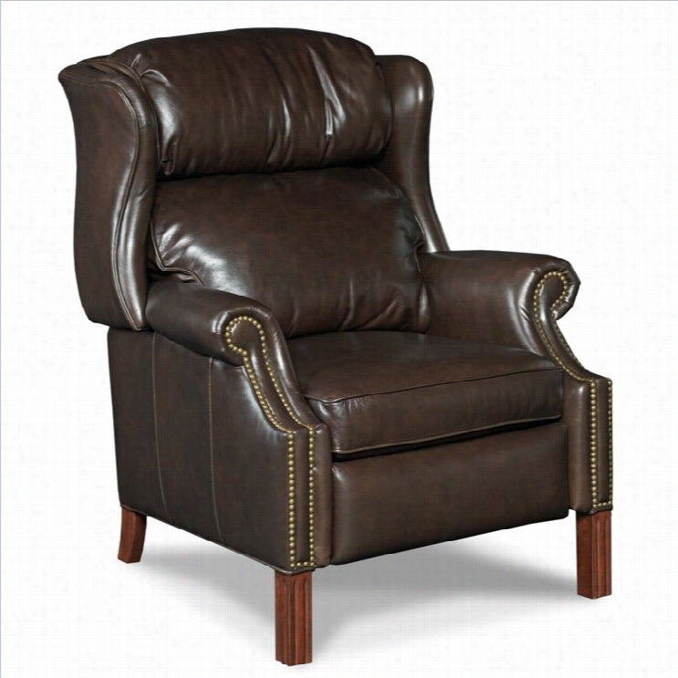 Hooker Furniture Leather Recliner Chair In Sicilian Cipriani