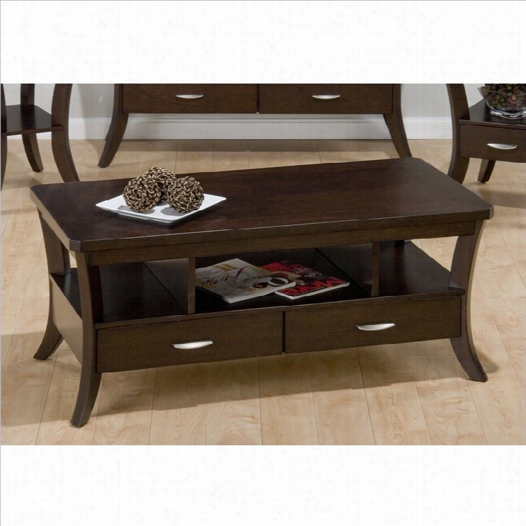 Jofran 328 Series Cockt Ail Table In Joes Espresso Finish