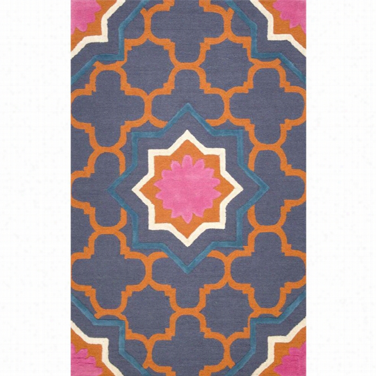 Nuloom 5' X 8' Hand Looped Bessie Rug