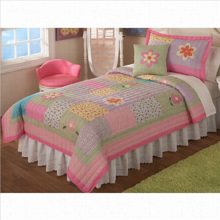 Pem Amreica Dorinda Multicolor Quilt Set-twin