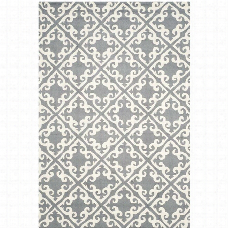 Safavieh Durarug Grey Transitional Rg - 6' X 9 '