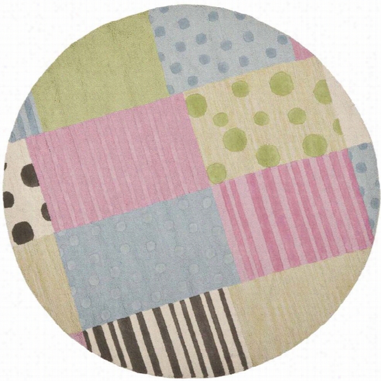 Safavieh Safavieh Kids Blue Novelty Rug - Round 4'