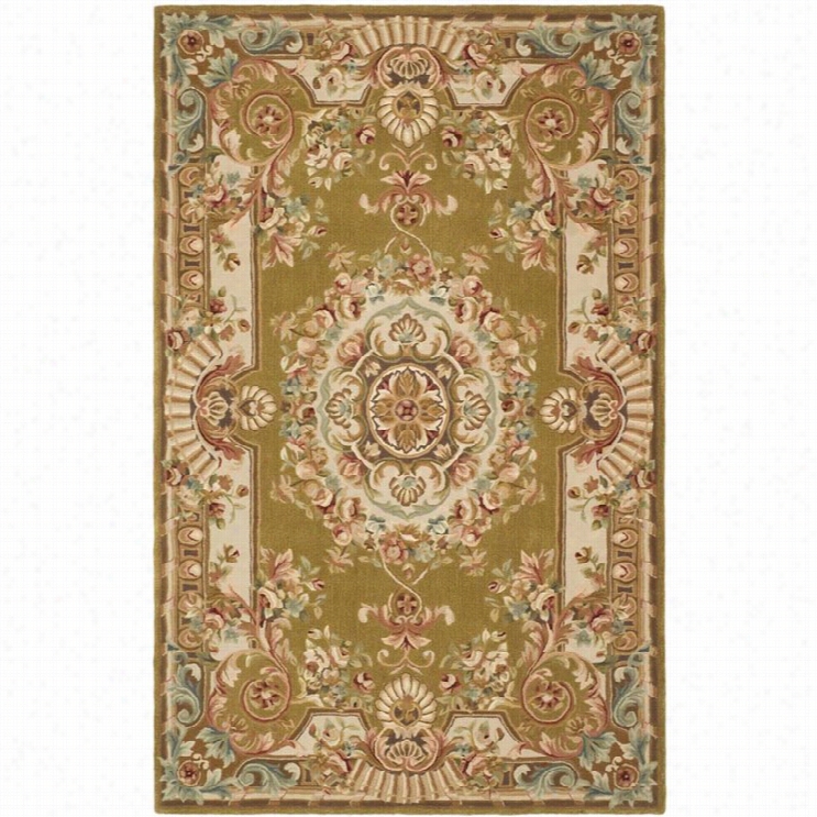 Safavieh Savonnerie Brown Traditional Rug - 5' X 8'