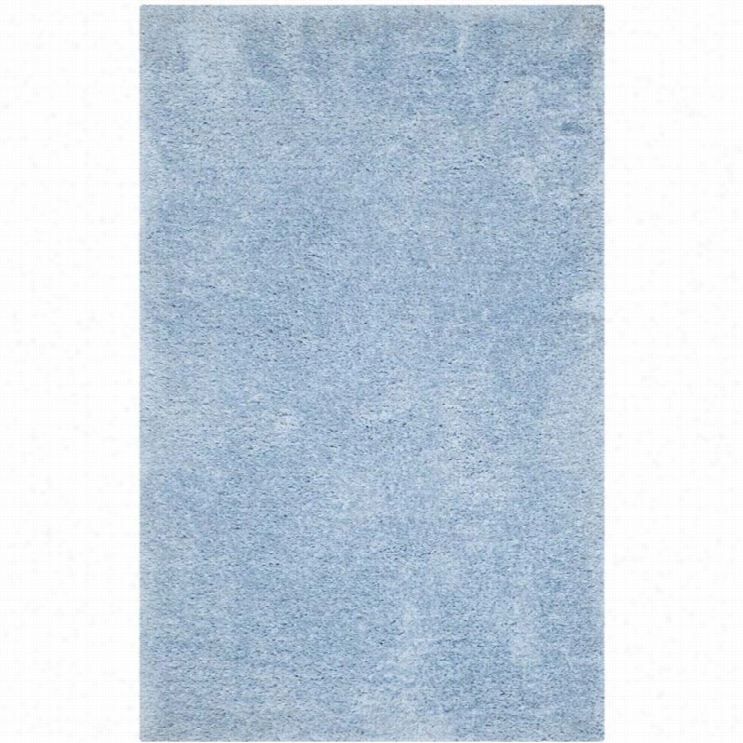 Safavieh Super Shag Light Blue Shag Rug - 4' X 6'