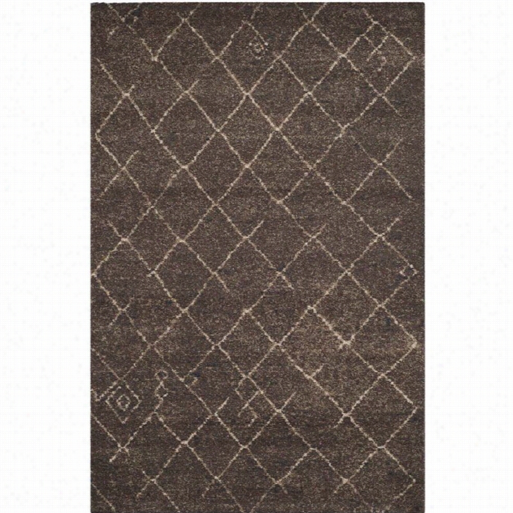 Safavieh Utnisia Dark Brown Traditinal Rug - 4' X  6'