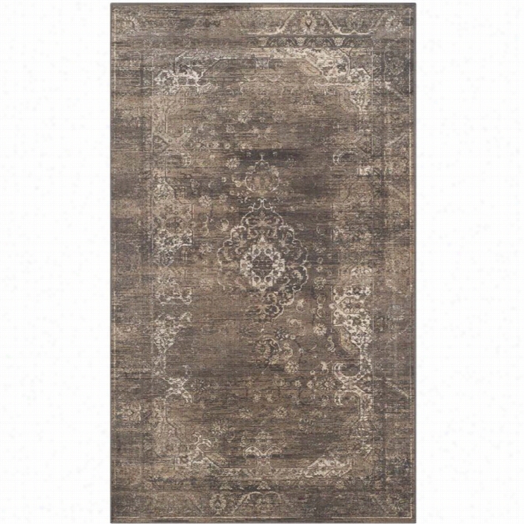 Safavieh Vintage Soft Anthracite Traditional Rug - Runner 2'2 X 8'