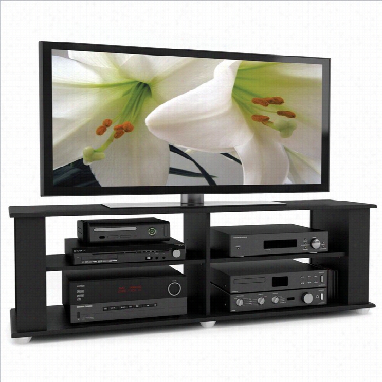 Sonax By Corliviing Fillmore 58 Tv Stand In Idnight Black