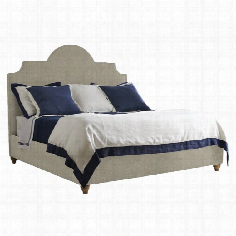 Sganley Furniture Coasga Living Retreat Californnia King Upholstered Bed In Island Sand