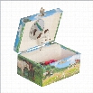 Mele and Co. Apple Girl's Musical Horse Jewelry Box
