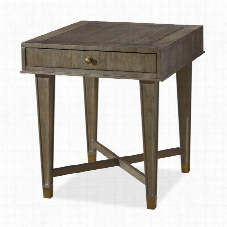 Universal Furniturd Playlist 1 Drawer End Table In Brown Eyed Girl