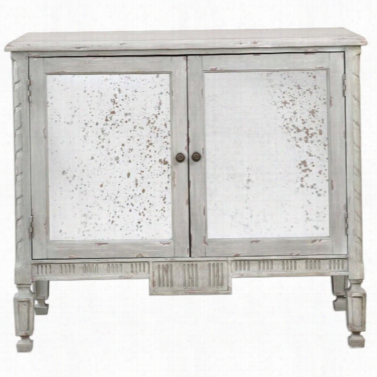 Uttermost Okorie Gray Bracket Abinet