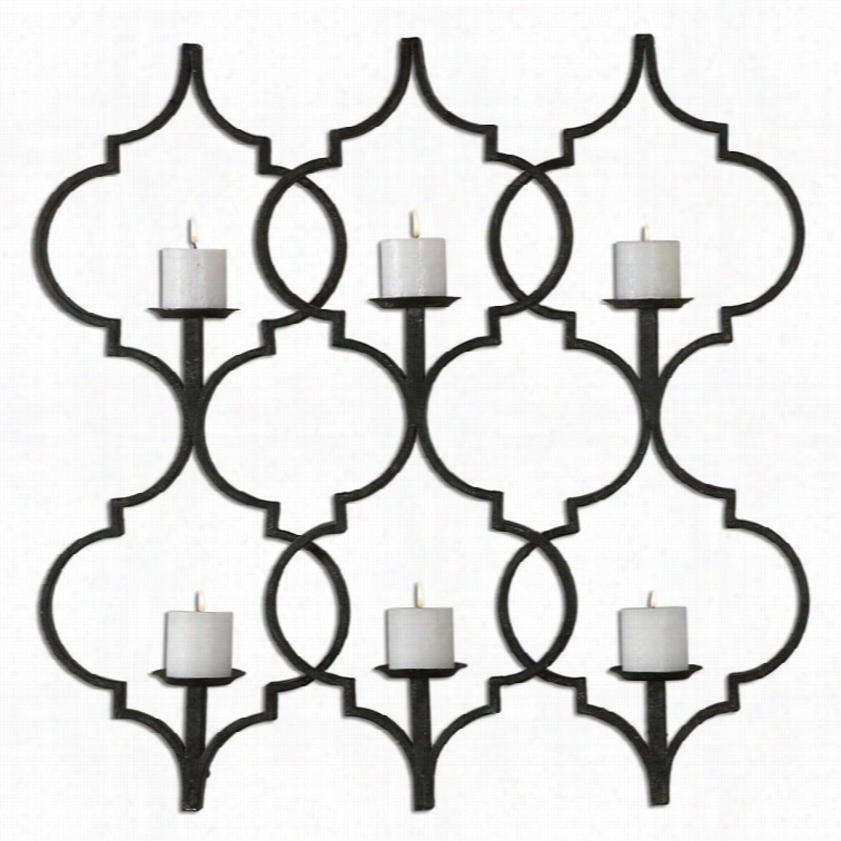 Uttermost Zakaria Metal Candle Wall Sconce